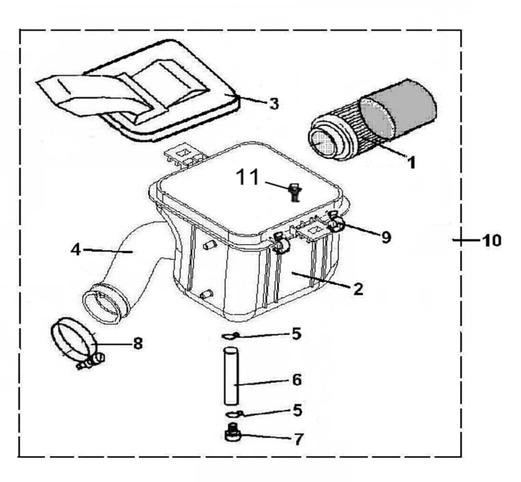 BOLT  M6X20 ATV200-D T3b