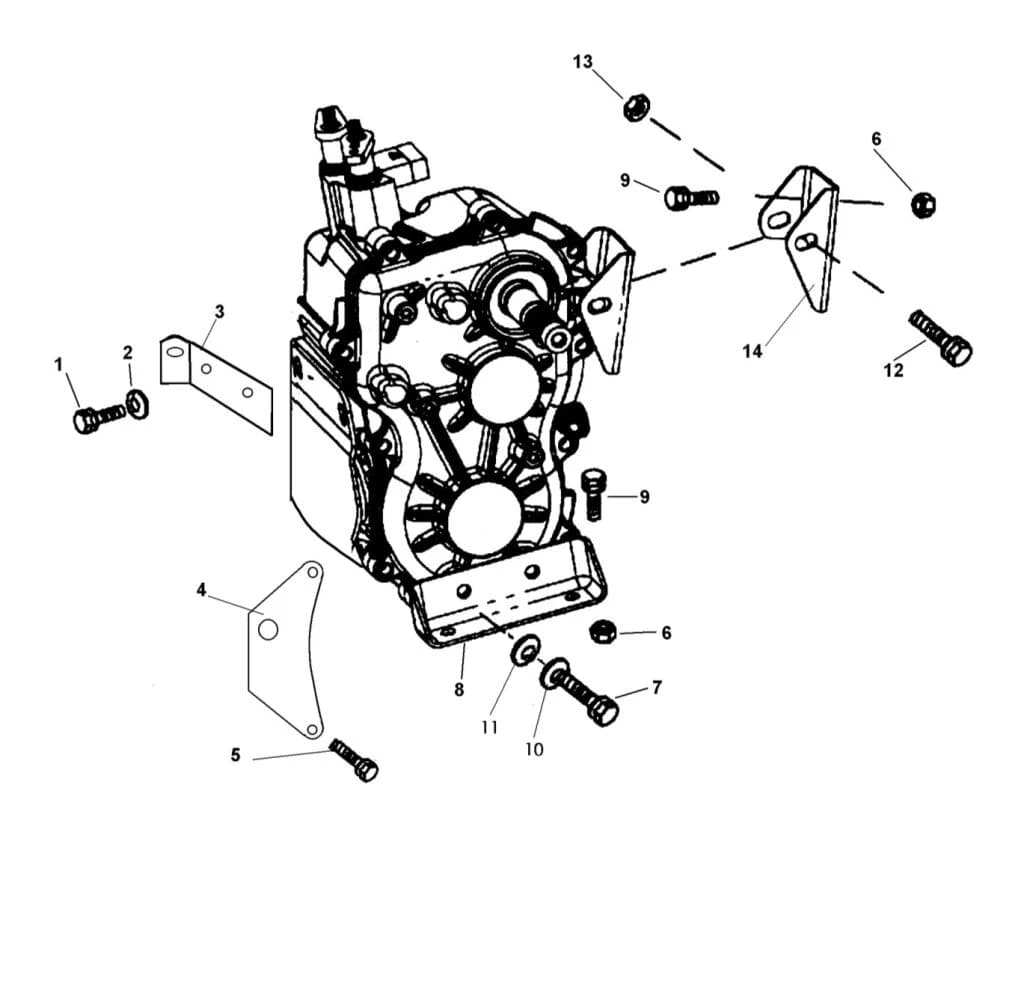BOLT M12X20 Of ATV300-D EFI T3b