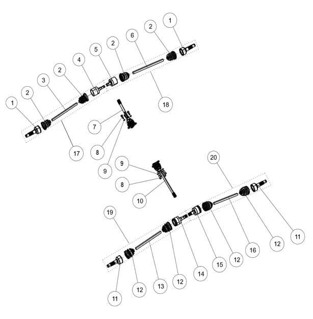 FL MIDDLE SHAFT