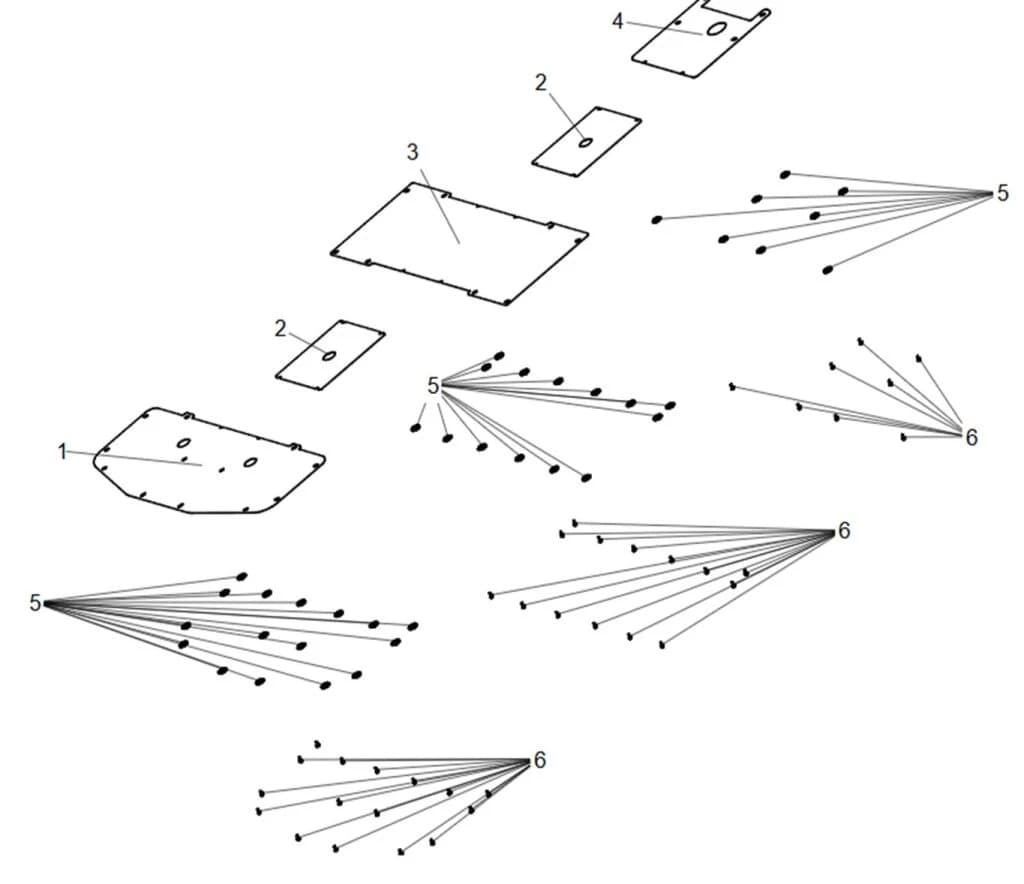 Bottom guard(Mid)