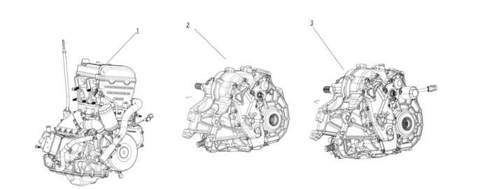 COMPLETE TRANSMISSION ASSY SSV - DIFF