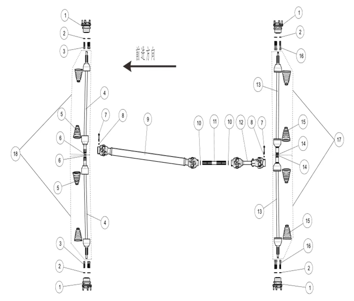 CV JOINT RING