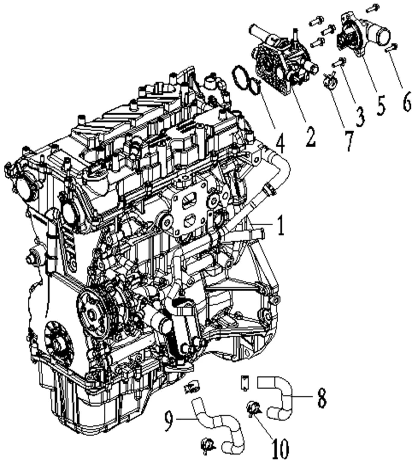 BOLT, FLANGE