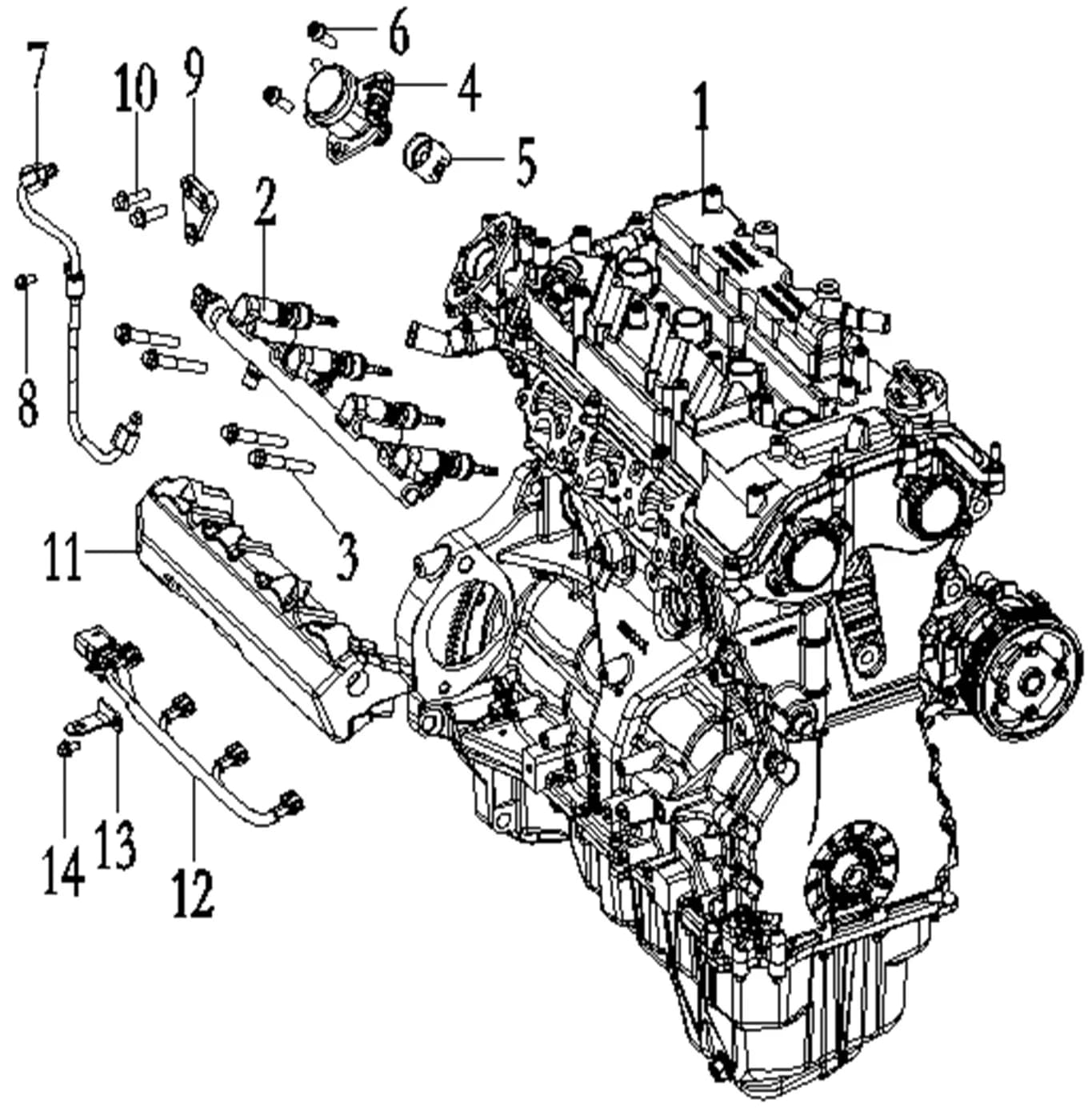 BOLT, FLANGE