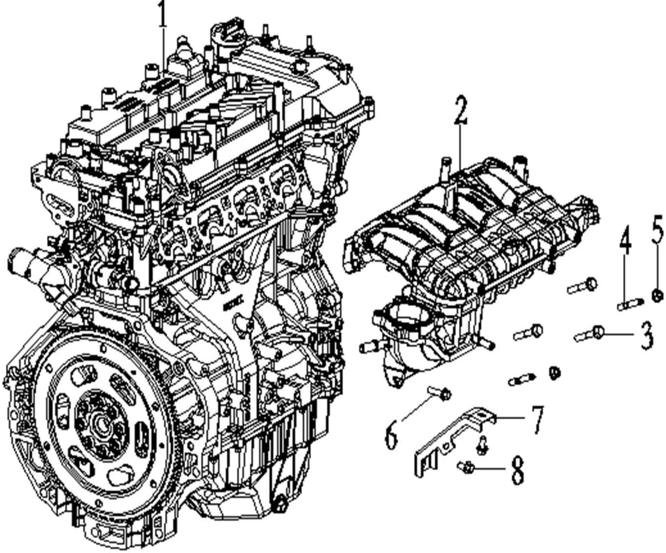 BOLT, FLANGE