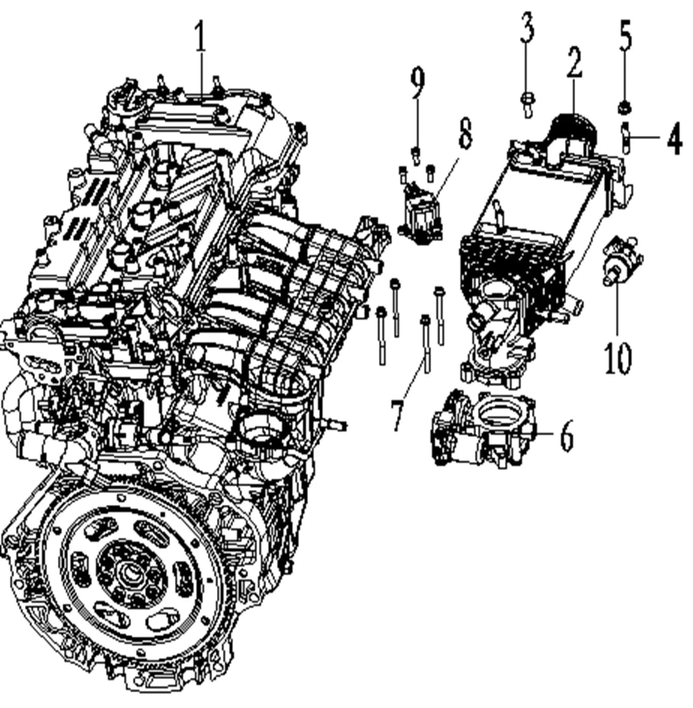 BOLT, FLANGE