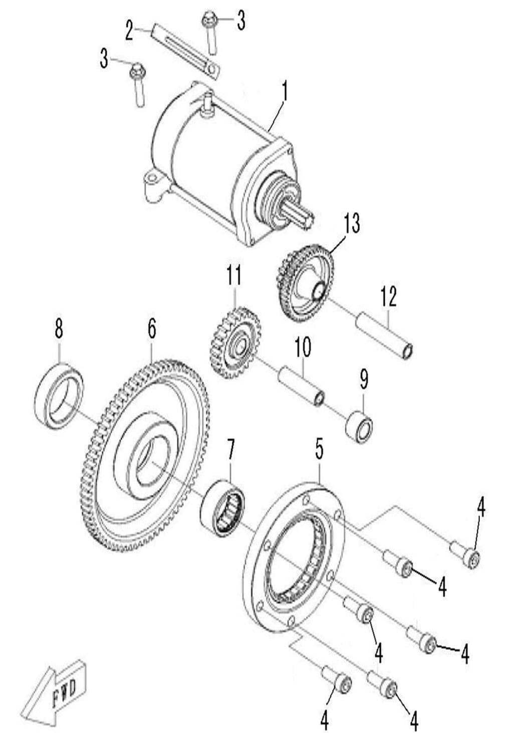 ELECTRIC STARTER