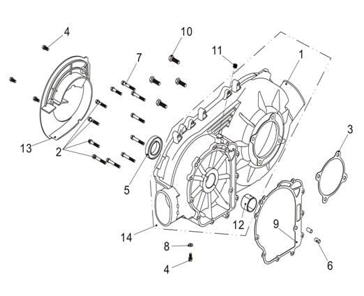 CVT HOUSING