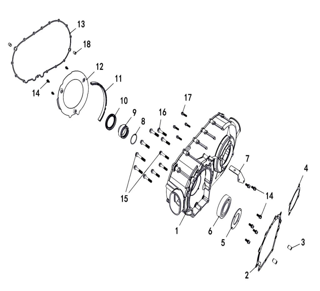 CVT Housing