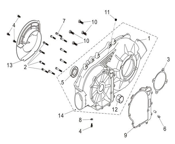 CVT HOUSING