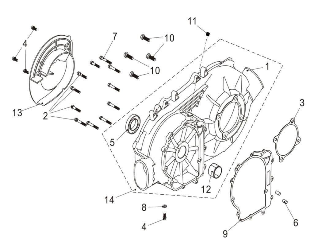 CVT HOUSING