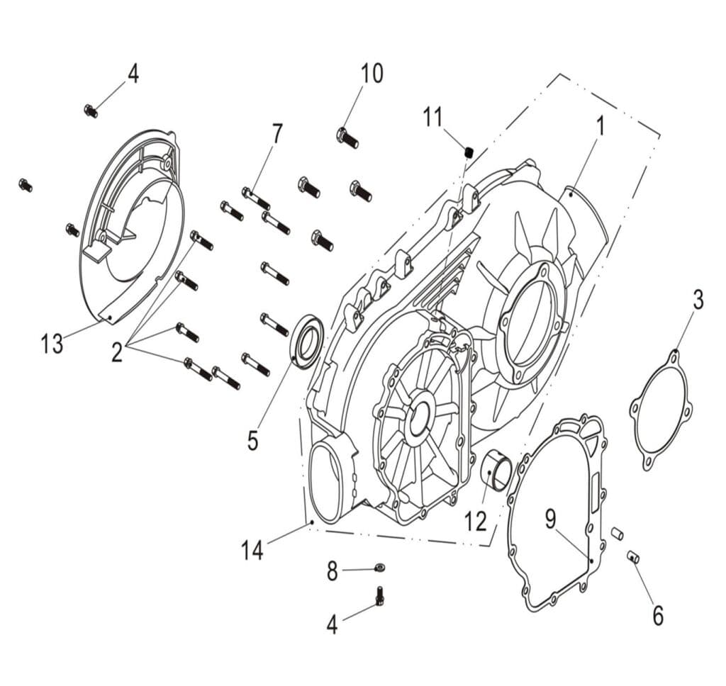 CVT HOUSING