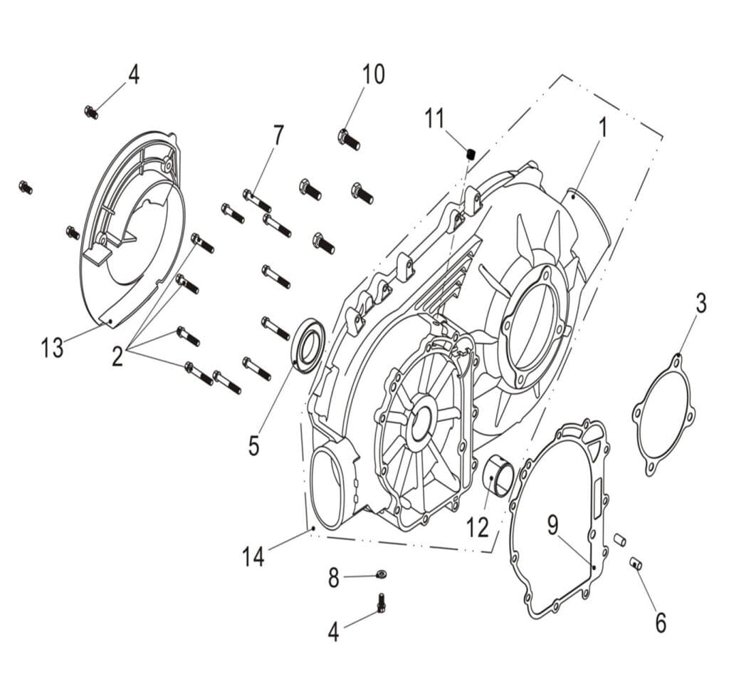 CVT HOUSING