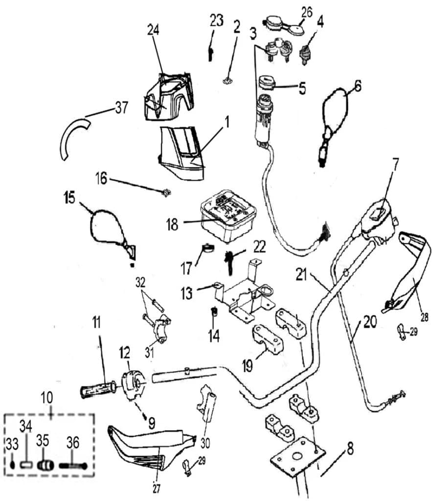 BALANCE WEIGHT ATV200-D T3b (unavailable)