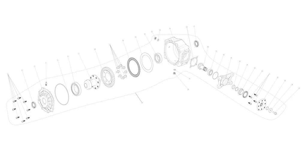DRIVE GEAR SHAFT SEAT