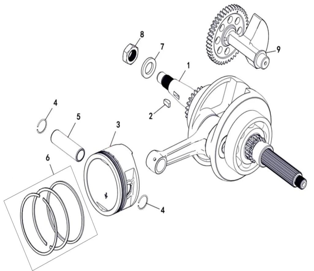 BALABCE SHAFT ASSY