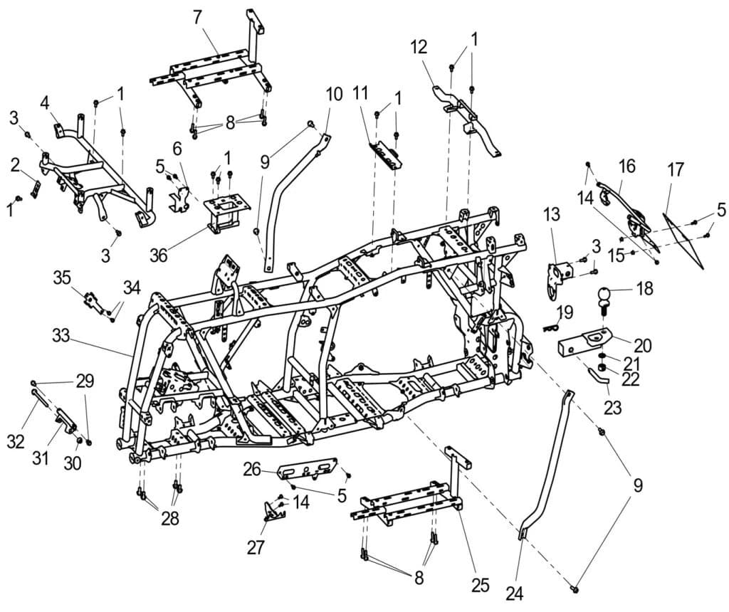 ABS MOUNTING BRACKET