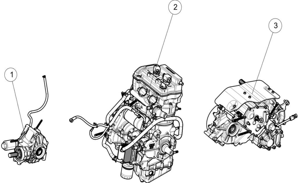 AT10 REAR GEARBOX, ABS