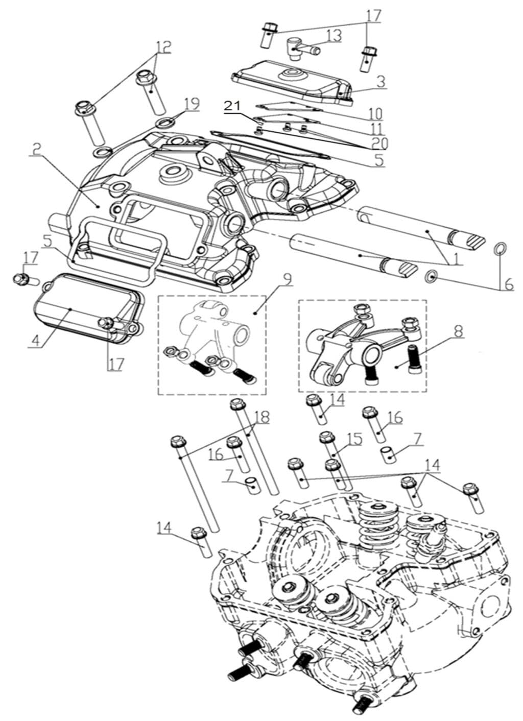 Chiuloasă COVER ASSY