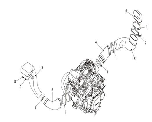 CVT AIR SHROUD
