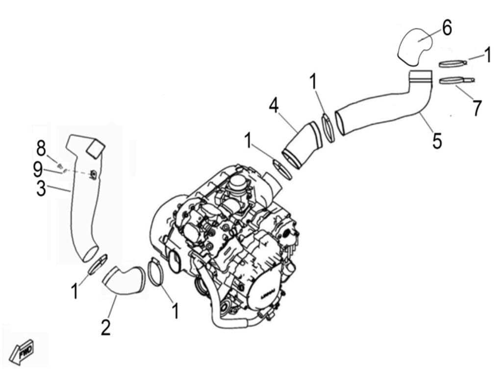 CVT AIR SHROUD