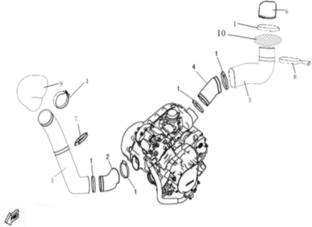 CVT AIR SHROUD