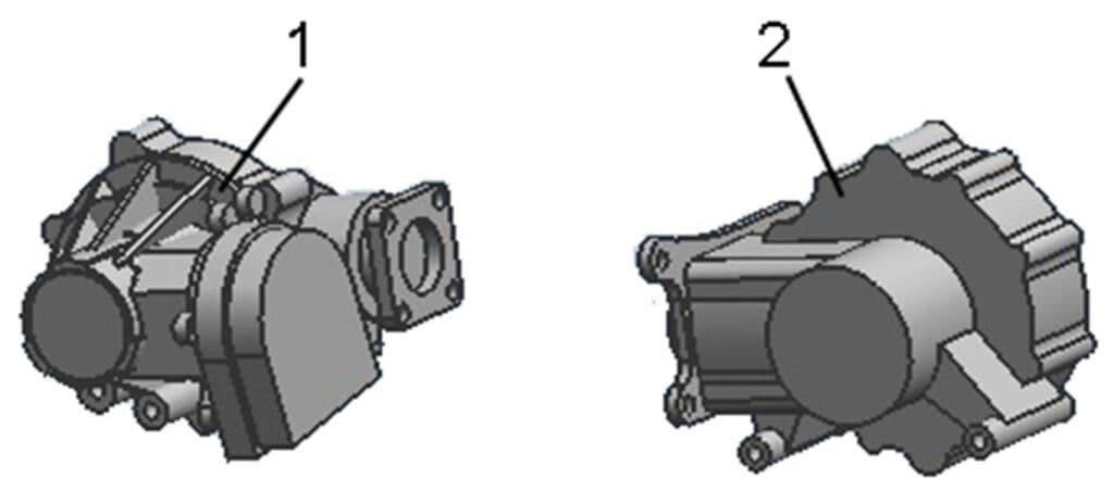 FRONT AND REAR GEAR-BOX