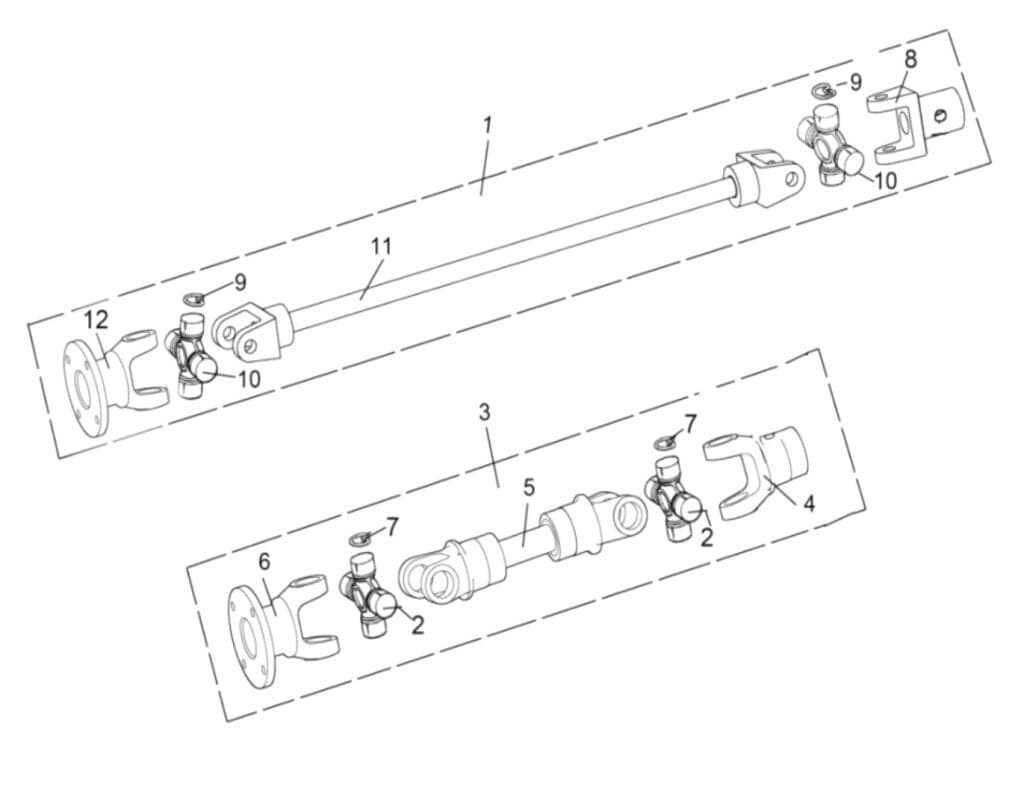FRONT AND REAR KNUCKLE ASSY(4AV-4611A-10、4AV-4611B-10