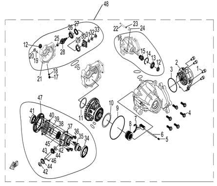 FRONT GEAR-BOX