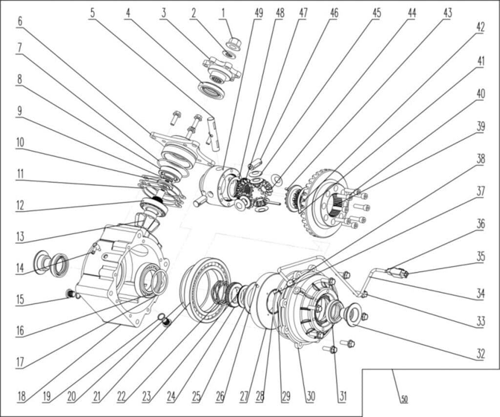 REAR GEAR-BOX