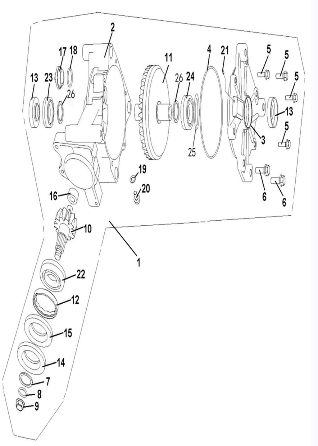 REAR GEAR-BOX