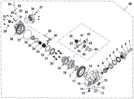 FRONT GEAR-BOX