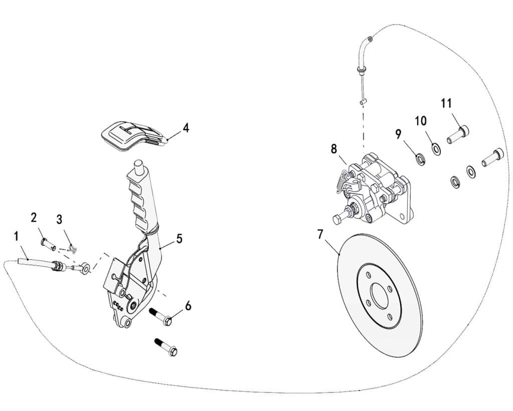 Park Brake Asm