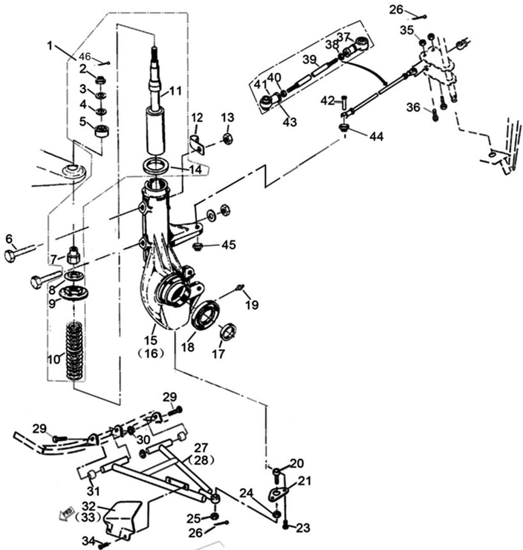 SHOCK ABSORBER FRONT