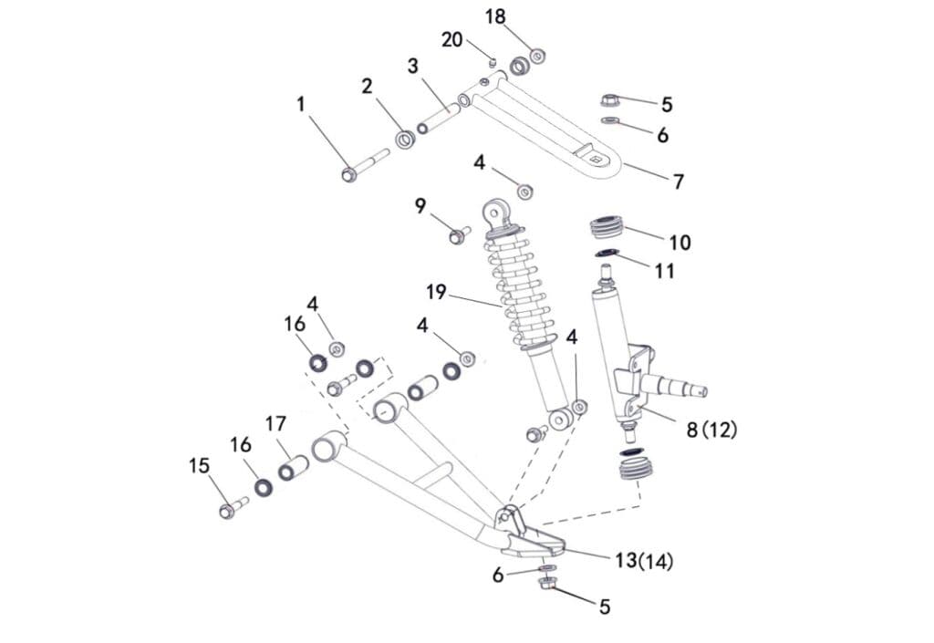 SHOCK ABSORBER FRONT