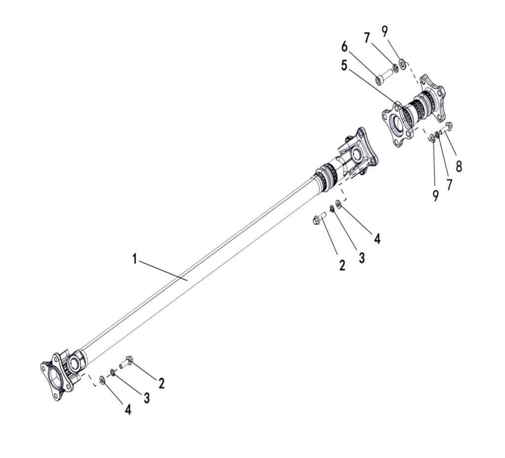 FRONT AND REAR KNUCKLE ASSY