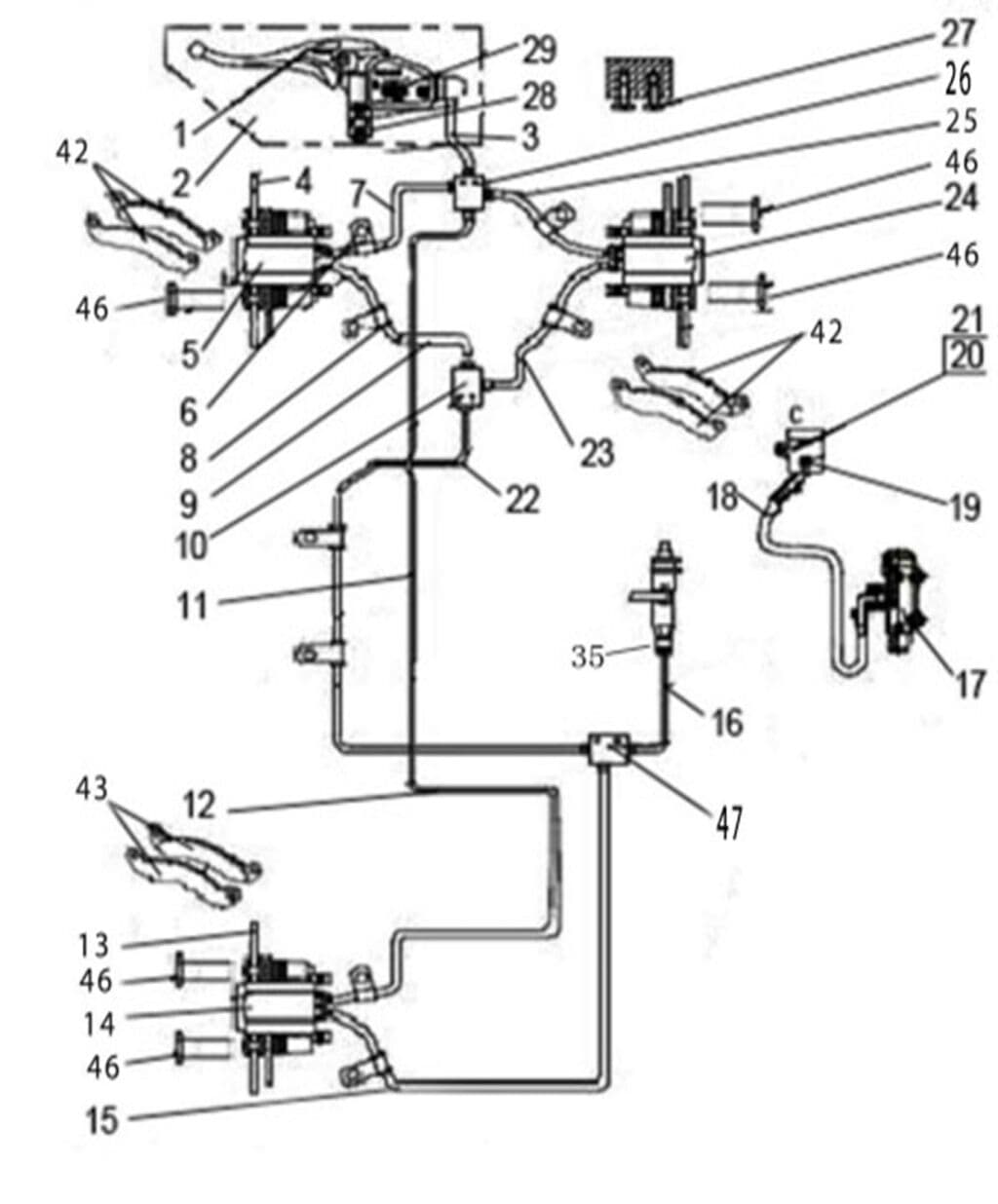 BRAKING SYSTEM (T3 EFI)