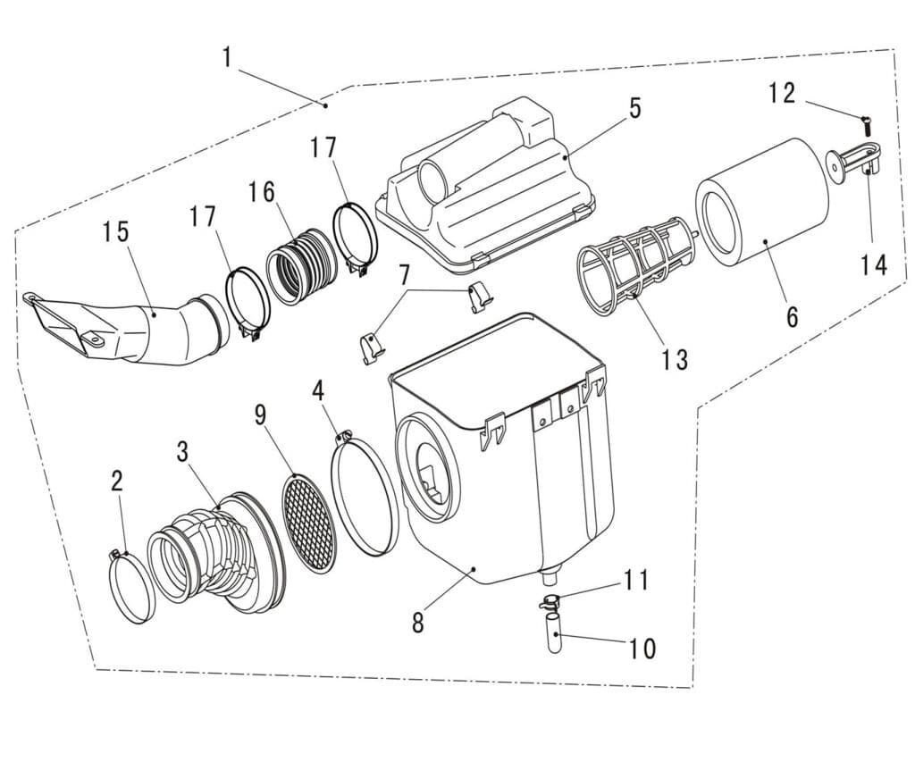 AIR CLEANER (EURO 4)