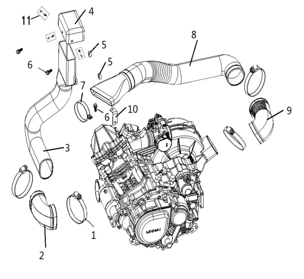 CVT AIR SHROUD