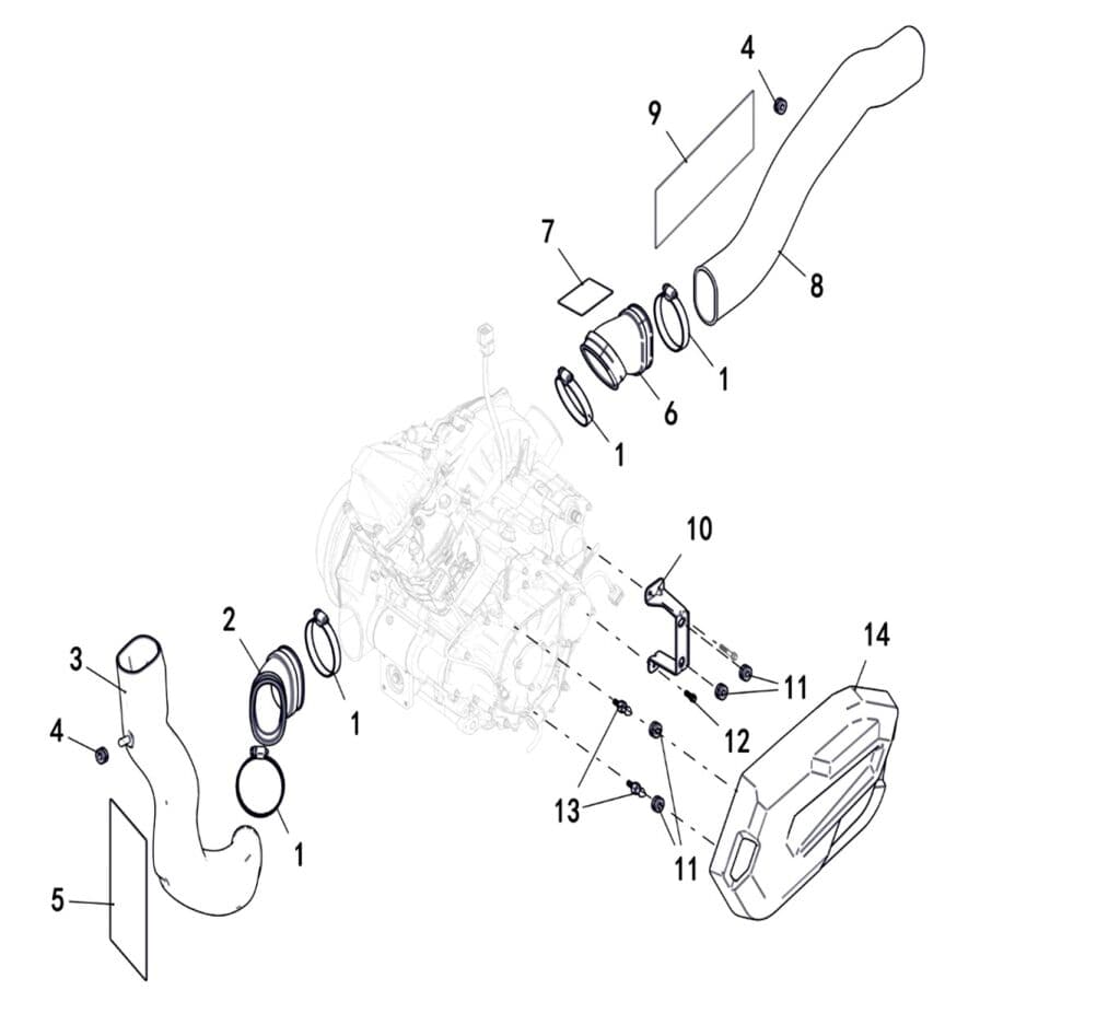 CVT AIR SHROUD