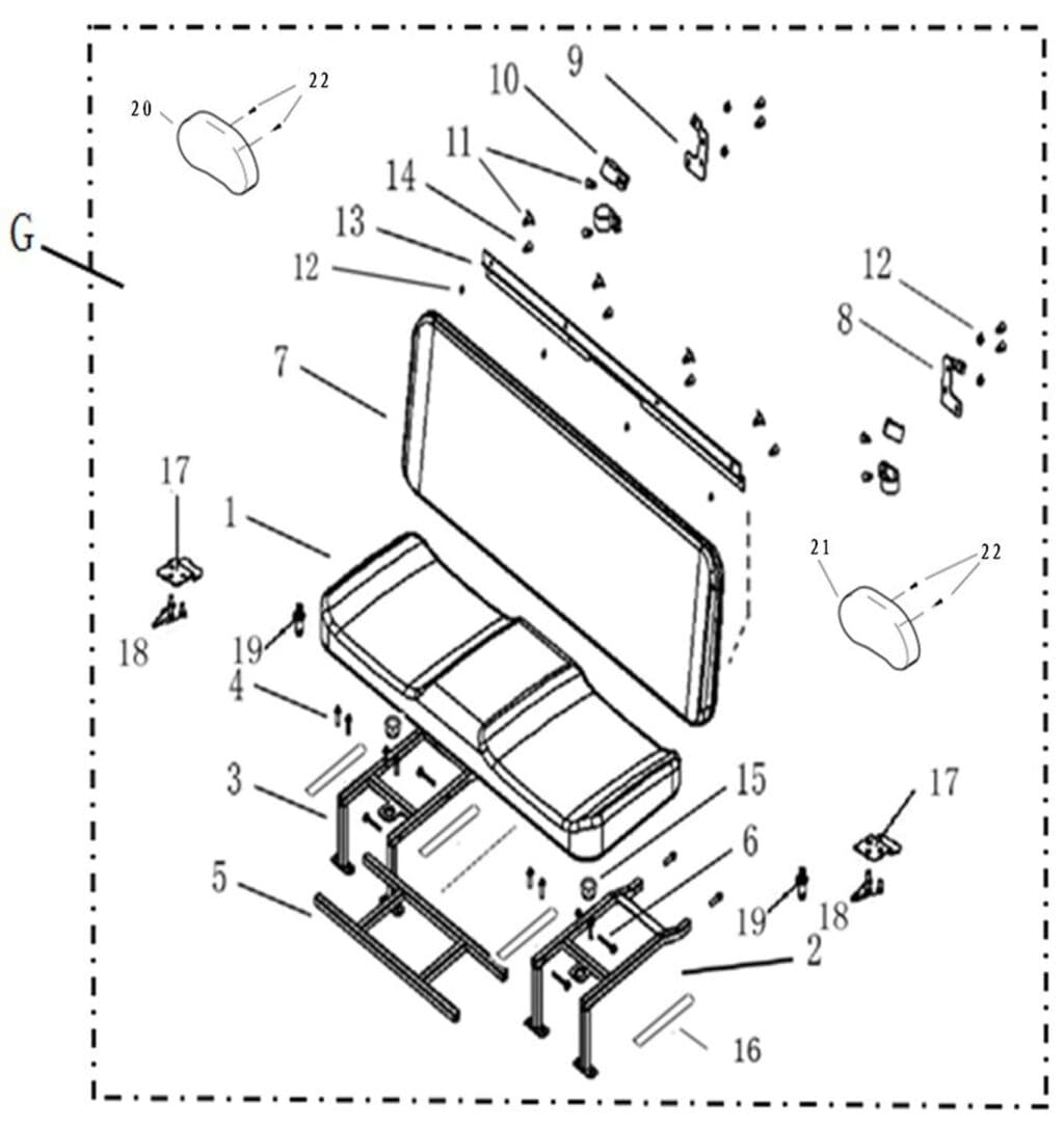 INTEGRAL SEAT ASSEMBLY Ver.24