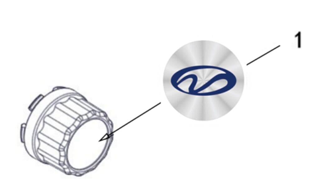 RIM COVER DECAL (LINHAI)